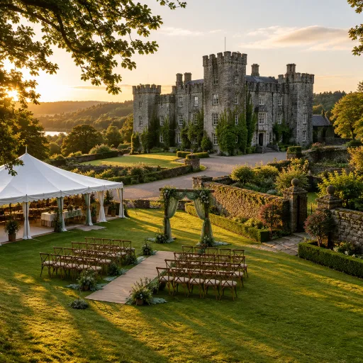 An elegant guide to planning an Irish castle wedding stay